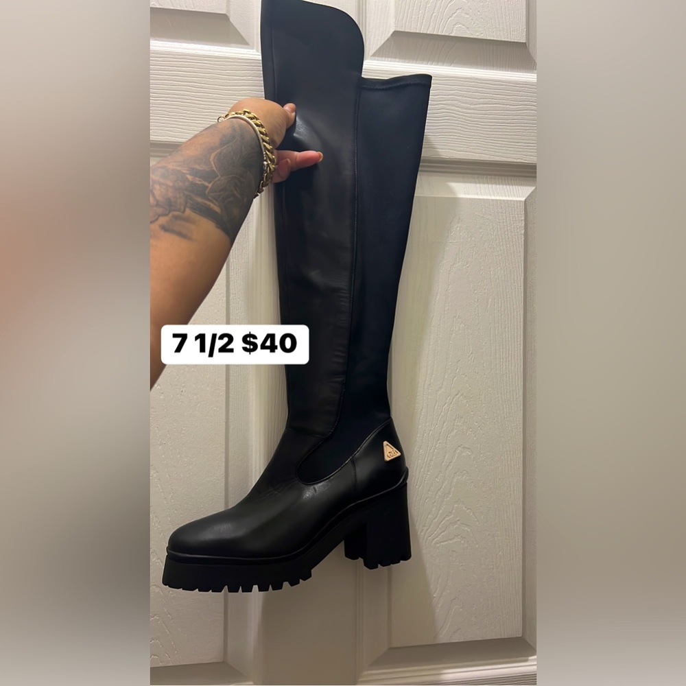 Thigh high boots